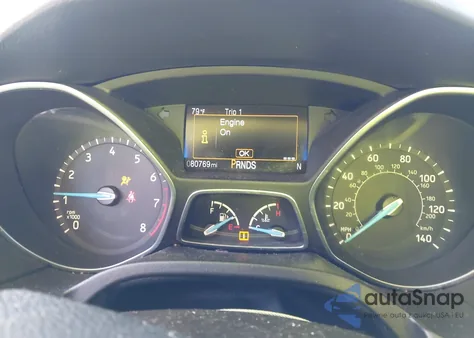 2017 Ford Focus Sel z USA, uszkodzony, nr VIN 1FADP3M25HL331456